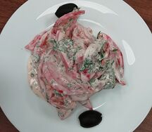 Помидоры со сметаной