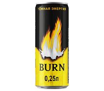 Энергетический напиток Burn Тёмная Энергия, 0,25 л