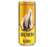 Энергетический напиток Burn Gold Rush, 0,25л