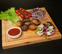 Картофель на углях