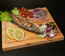 Шашлык из сибаса