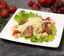 Салат Цезарь с курицей
