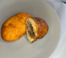 Пирожок с куриными потрошками