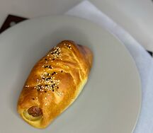 Сосиска в тесте с картошкой