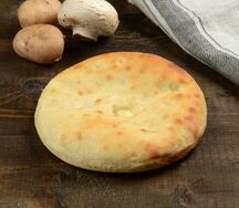 Мини-пирог с картошкой и грибами