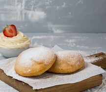 Пончини с заварным кремом