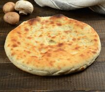 Пирог с картошкой и грибами