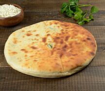 Пирог с сыром и зеленью