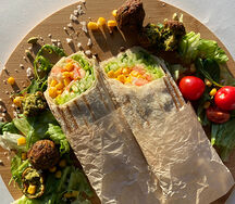 Веджи с фалафелем