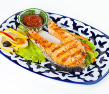 Стейк лосося