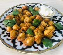 Пельмени жареные