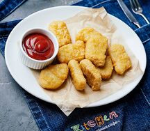 Куриные наггетсы с кетчупом