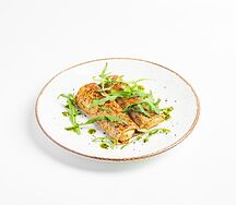 Блинчики с курицей и сыром фета