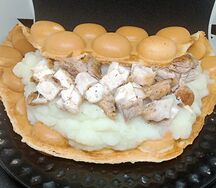 Картофель с курицей