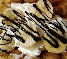 Банан-сливки-нутелла