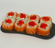 Филадельфия с красной икрой