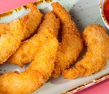 Тигровые креветки в кляре 