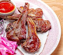 Шашлык из каре ягненка