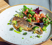 Филе Дорадо с брокколи