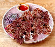 Шашлык из мякоти телятины