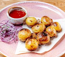 Шашлык из картофеля беби 