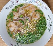 Pho ko с креветкой