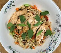 Wok c курицей