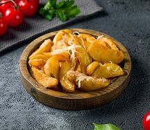 Картофельные дольки пармиджано