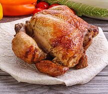 Курица гриль с лавашом