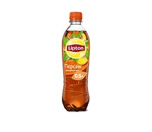 Lipton чёрный чай с персиком