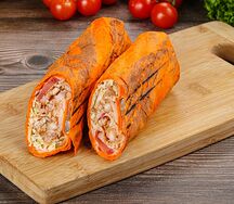 Шаурма в сырном лаваше