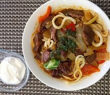 Лагман уйгурский