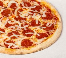 Пепперони на тонком тесте