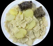 Тонкий хинкал с говядиной