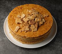 Медовые коржи для торта