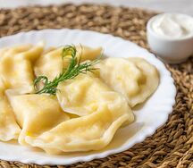 Вареники с картофелем и грибами
