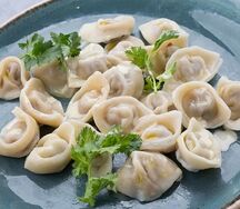 Пельмени с курицей