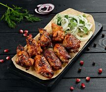 Шашлык из куриных крылышек