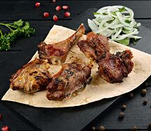 Шашлык ассорти из баранины