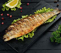 Сибас на мангале