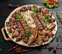 Ассорти из баранины и телятины