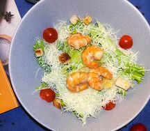 Цезарь с креветками