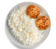 Котлеты из горбуши с рисом