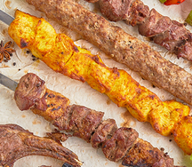 Шашлык из куриного филе