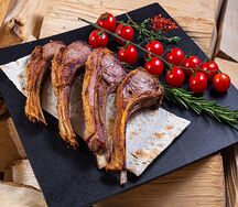 Шашлык из бараньего каре