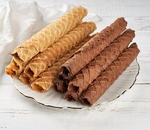 Трубочка с вареной сгущенкой