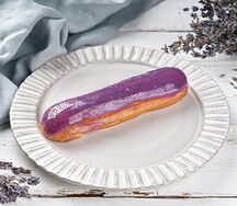 Эклер лавандовый
