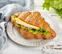 Круассан с ветчиной и сыром