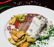 Лангеты с телятиной