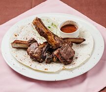 Шашлык из бараньей корейки 